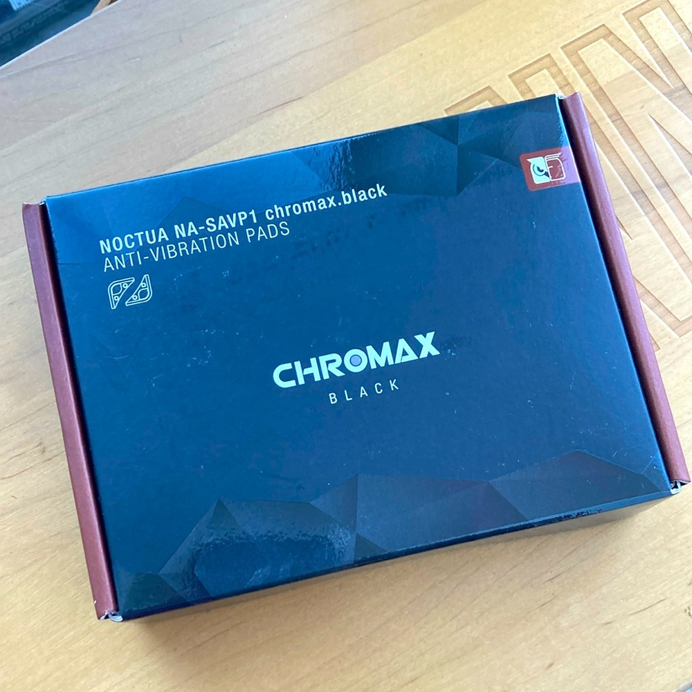 Chromax Anti Vibration Pads - Black - Pack of 16